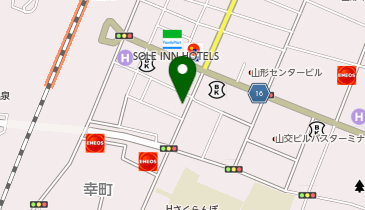 ヨシダパーキングの地図画像