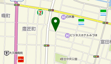 小富モータープールの地図画像