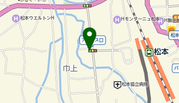 なみきパーク松本駅西口の地図画像