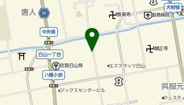 アネックスパーク白山の地図画像