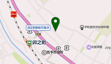 西予市宇和第1駐車場の地図画像