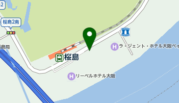 桜島第4駐車場の地図画像