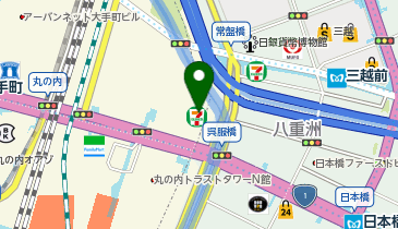 TOKYO TORCH(トウキョウ トーチ) 常盤橋タワー駐車場の地図画像