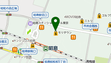 モリタウン立体駐車場の地図画像