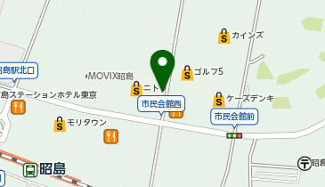 モリタウン ニトリ・スポーツデポ屋上駐車場の地図画像