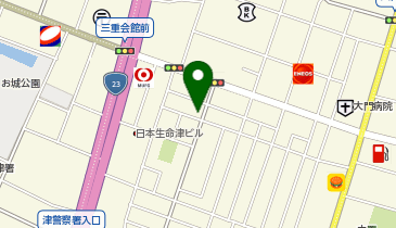 アイペック津東丸之内第2の地図画像