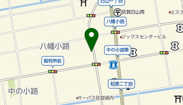 岩瀬有料駐車場の地図画像