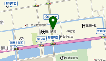 大通り駐車場の地図画像