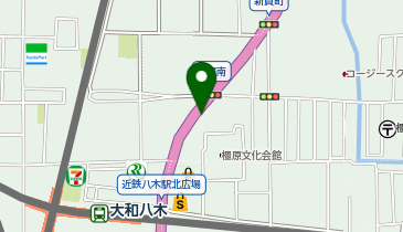 近鉄百貨店 橿原店 第1駐車場の地図画像