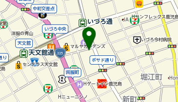 いづろニューパーキングの地図画像