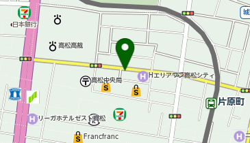 濱商パークガレリアの地図画像