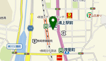 浦上駅立体駐車場の地図画像