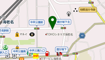 ビナウォーク第2駐車場の地図画像
