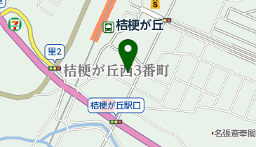 Pat近鉄桔梗が丘駐車場の地図画像