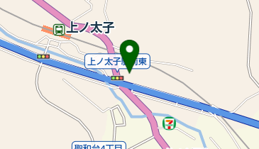 Pat近鉄上ノ太子駅前東駐車場の地図画像