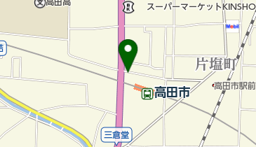 Pat近鉄高田市駅前駐車場の地図画像