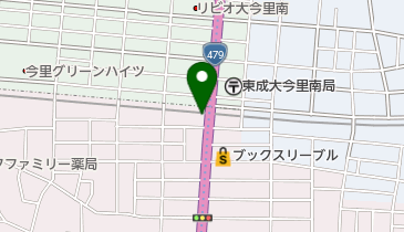 Pat生野区小路1丁目駐車場の地図画像