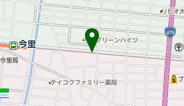 Pat生野区小路1丁目第2駐車場の地図画像