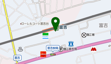Pat富吉駅前駐車場の地図画像