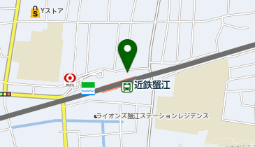 Pat蟹江駅前駐車場の地図画像