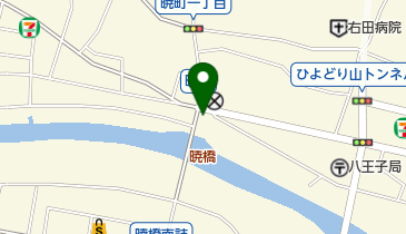 コムパーク八王子暁町の地図画像