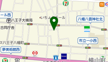 コムパーク八王子本町の地図画像