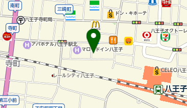コムパーク三崎町第8の地図画像