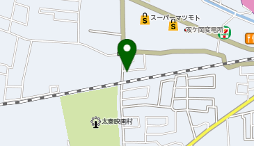 太秦映画村miniパーキングの地図画像