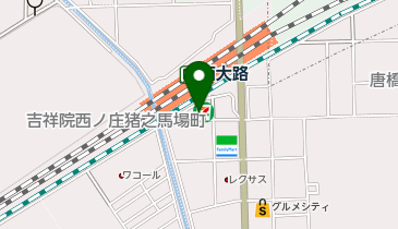 ミドレストパーク西大路駅前の地図画像