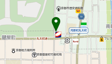 寺町信富町パーキングの地図画像