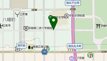 室町サワラギパーキングの地図画像