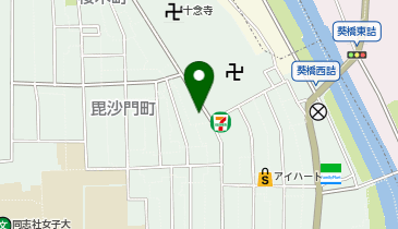 コンセプト出町商店街北パーキングの地図画像