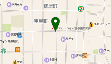 トミーとター子パーキングの地図画像