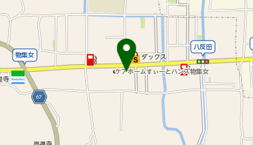 洛西口駅ポットパーキングの地図画像