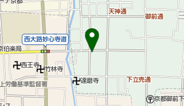 妙心寺・堀川町パーキングの地図画像