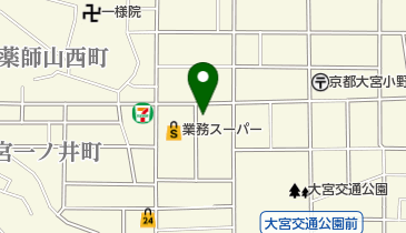 わかさパーキングの地図画像