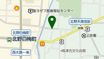 北野白梅パーキングの地図画像