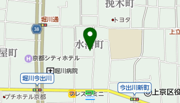 今出川小川パーキングの地図画像