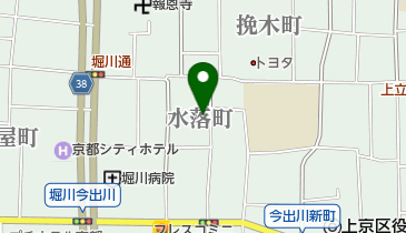 今出川小川北パーキングの地図画像