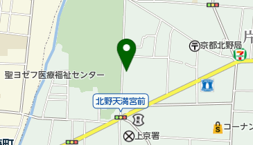 北野天満宮東パーキングの地図画像