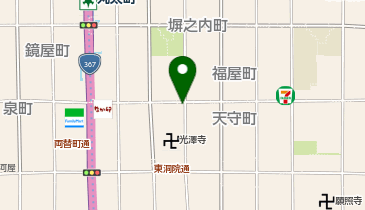 間之町夷川パーキングの地図画像