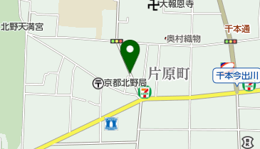 上セブンパーキングの地図画像