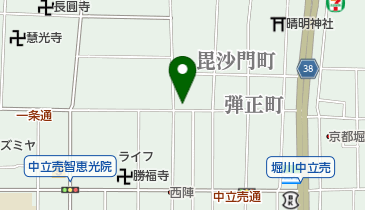 大宮一条角パーキングの地図画像