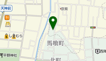 北野北ゴッドパーキングの地図画像