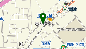 唐崎パーキングの地図画像