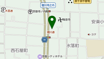 ほりてら南パーキングの地図画像
