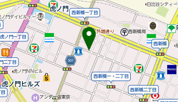 西新橋1丁目ビル駐車場の地図画像