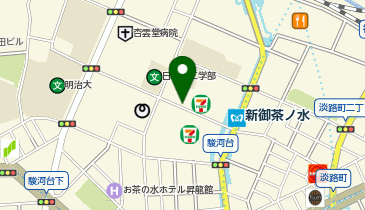 三井住友海上駿河台新館駐車場の地図画像