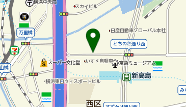 横濱ゲートタワー駐車場の地図画像