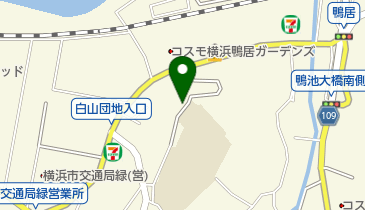 エイブルパーキング 緑区白山2丁目の地図画像